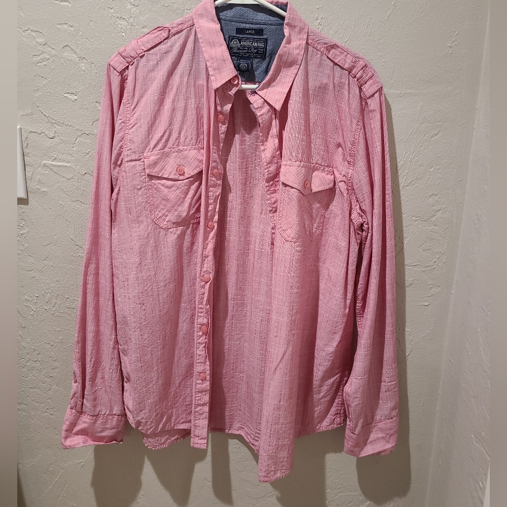 American Rag button up long sleeve size L